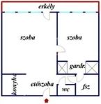 Budapest XXII. kerület Lakás (csúsztatott zsalu)