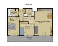 Budapest III. kerület Lakás (téglaépítésű)