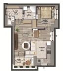 Zalaegerszeg Lakás (téglaépítésű)