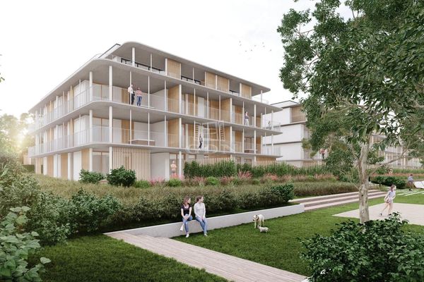 Belle Vue Lakópark projekt képe