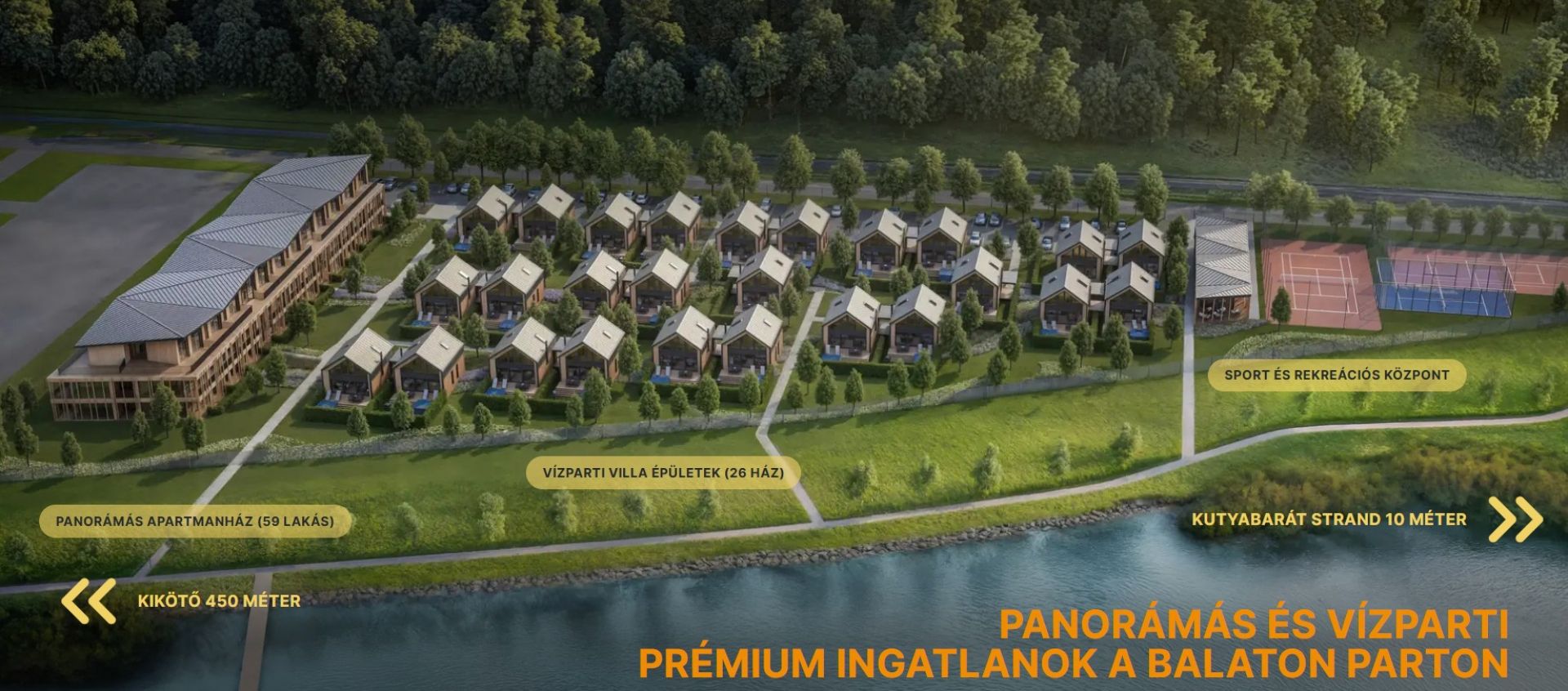 Balaton Liget Villapark - Balatonföldvár