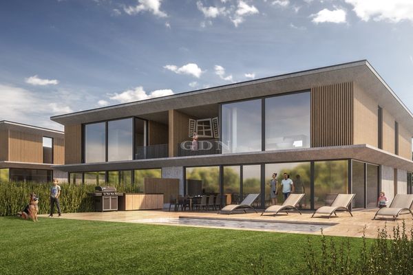 Prémium apartman házak projekt képe