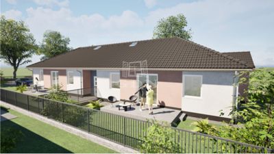 Kiskunlacháza Doppelhaus - 71.000.000 HUF