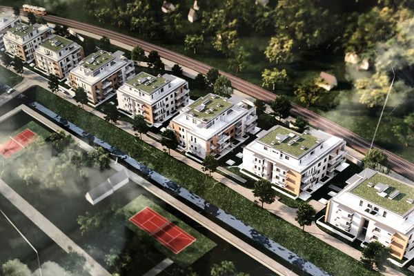 Rózsavölgyi Lakópark projekt képe